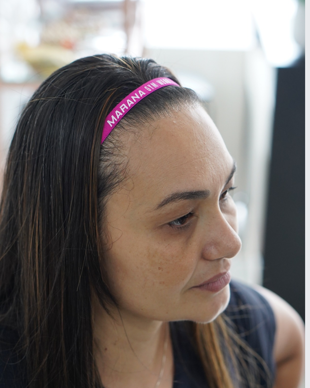 Faixa de cabelo para corrida