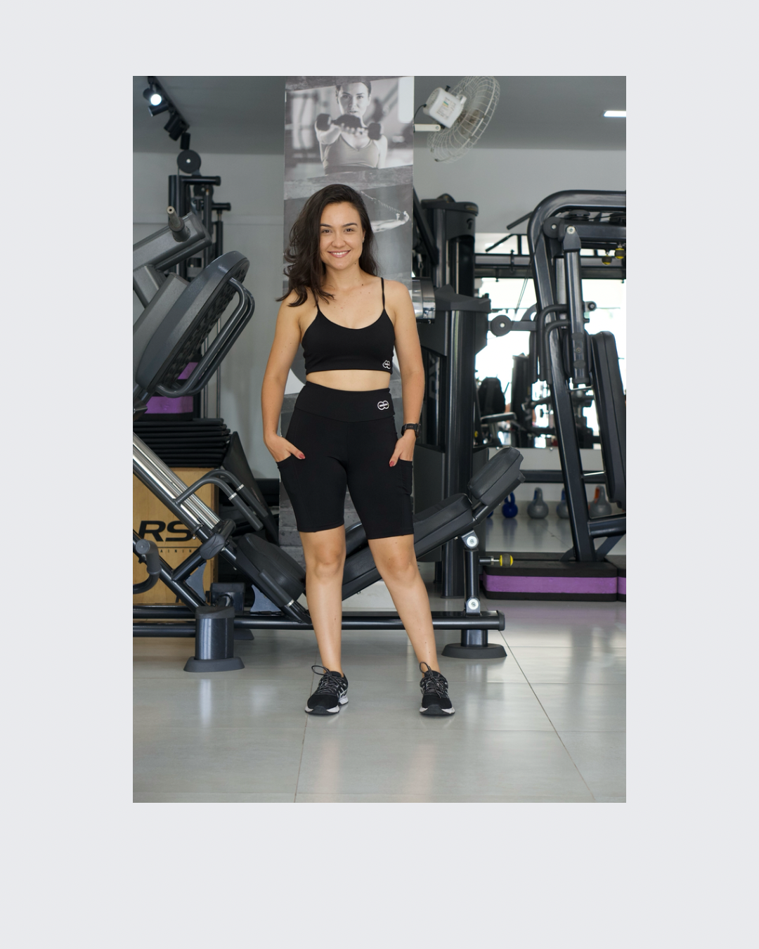 Bermuda com bolso em suplex